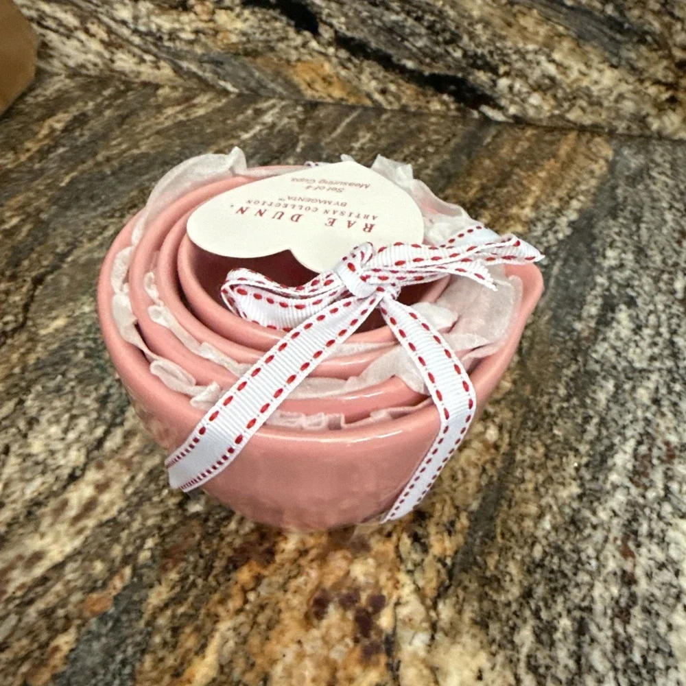 Rae Dunn Dark Pink Measuring Cups